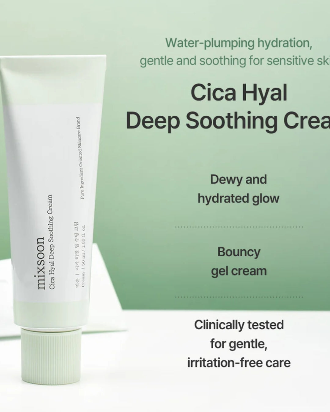 Mixsoon Cica Hyal Deep Soothing Cream 50ml