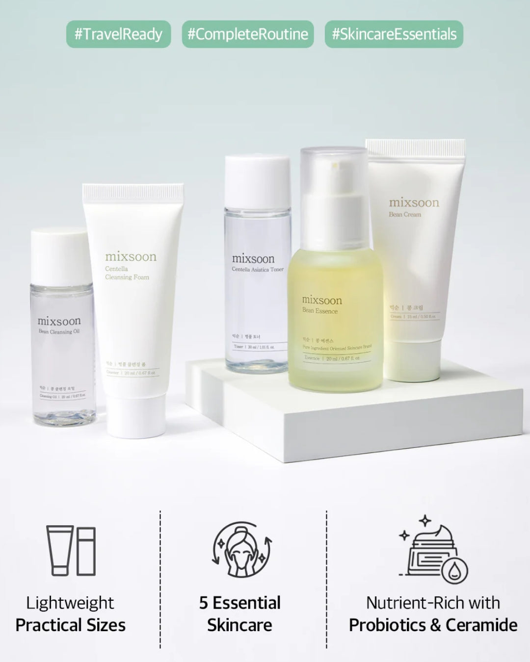 Mixsoon Pure Glow Essentials Set
