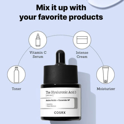 COSRX The Hyaluronic Acid 3 Serum 20ml 10