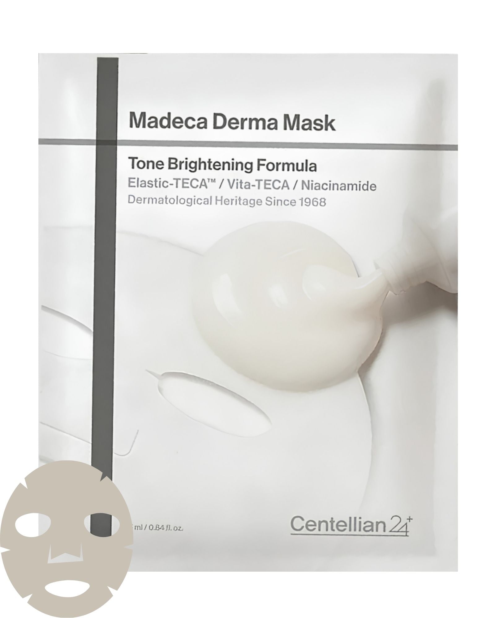 Centellian24 Madeca Derma Mask Tone Brightening Formula 25ml