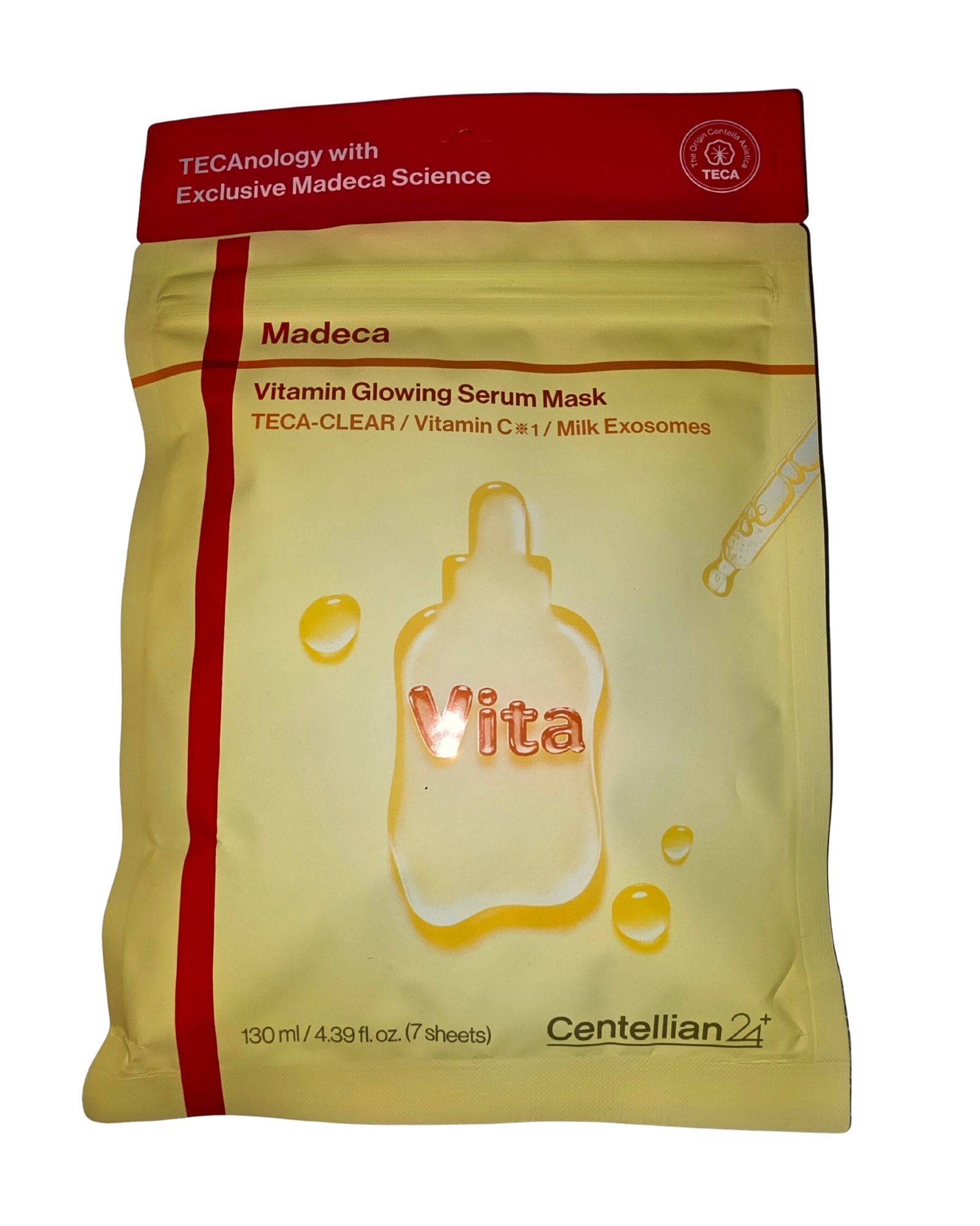 Centellian24 Madeca Vitamin Glowing Serum Mask Set 7pcs