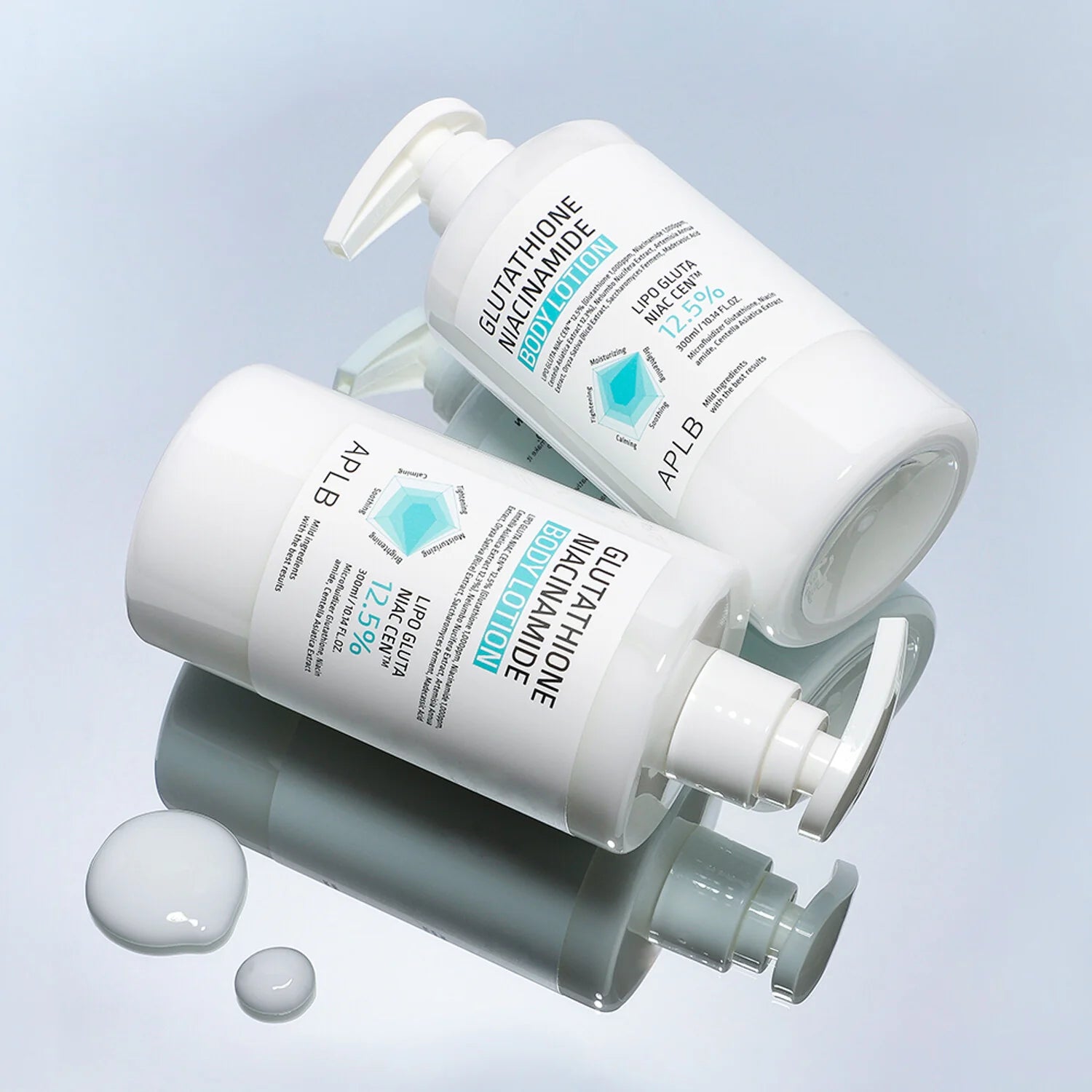 Glutathione Niacinamide Body Lotion 300ml – Loción Corporal Iluminadora e Hidratante