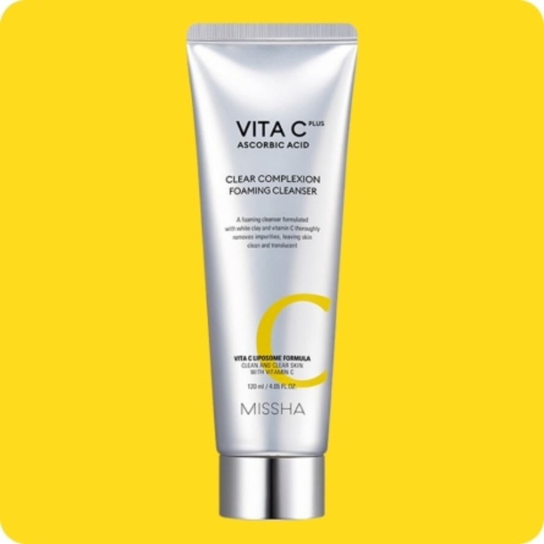 MISSHA Vita C Plus Clear Complexion Foaming Cleanser