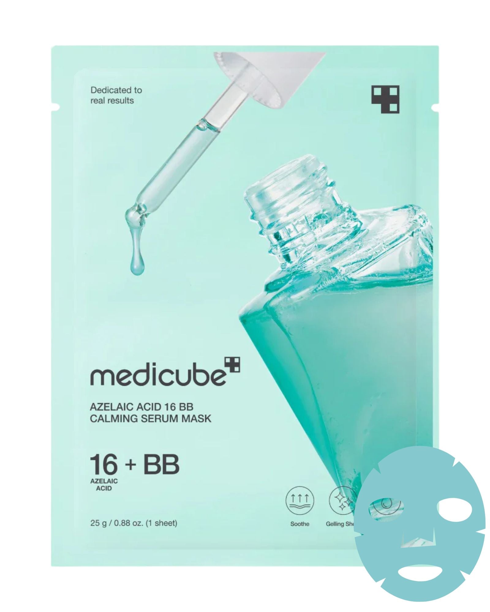 Medicube Azelaic Acid 16 BB Calming Serum Mask 25g