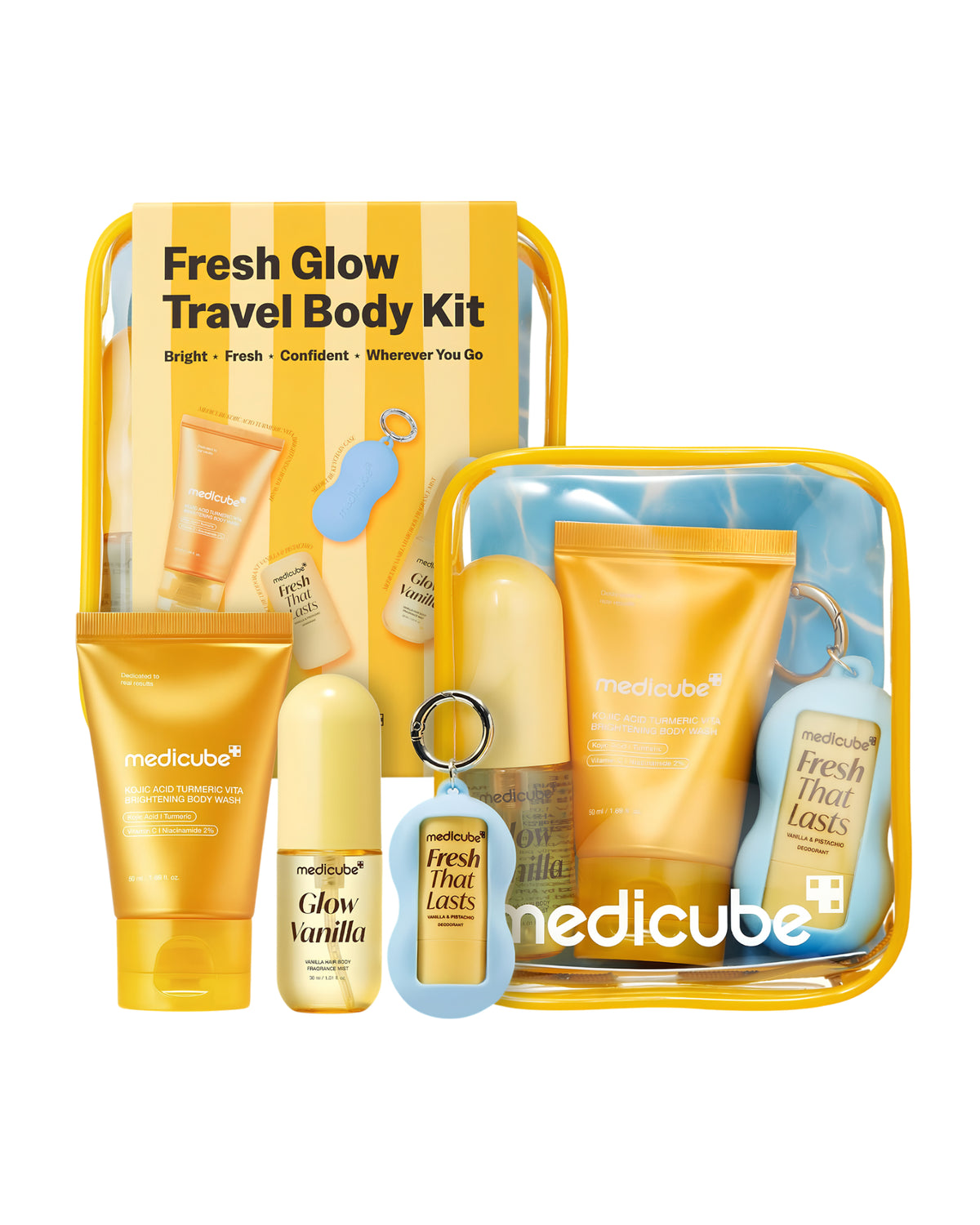 Medicube Fresh Glow Travel Body Kit