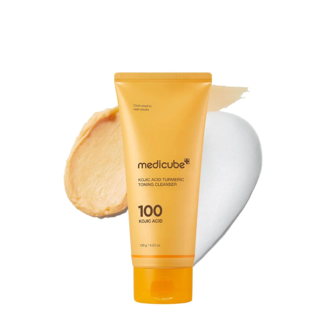 Medicube Kojic Acid Turmeric Toning Cleanser 120g