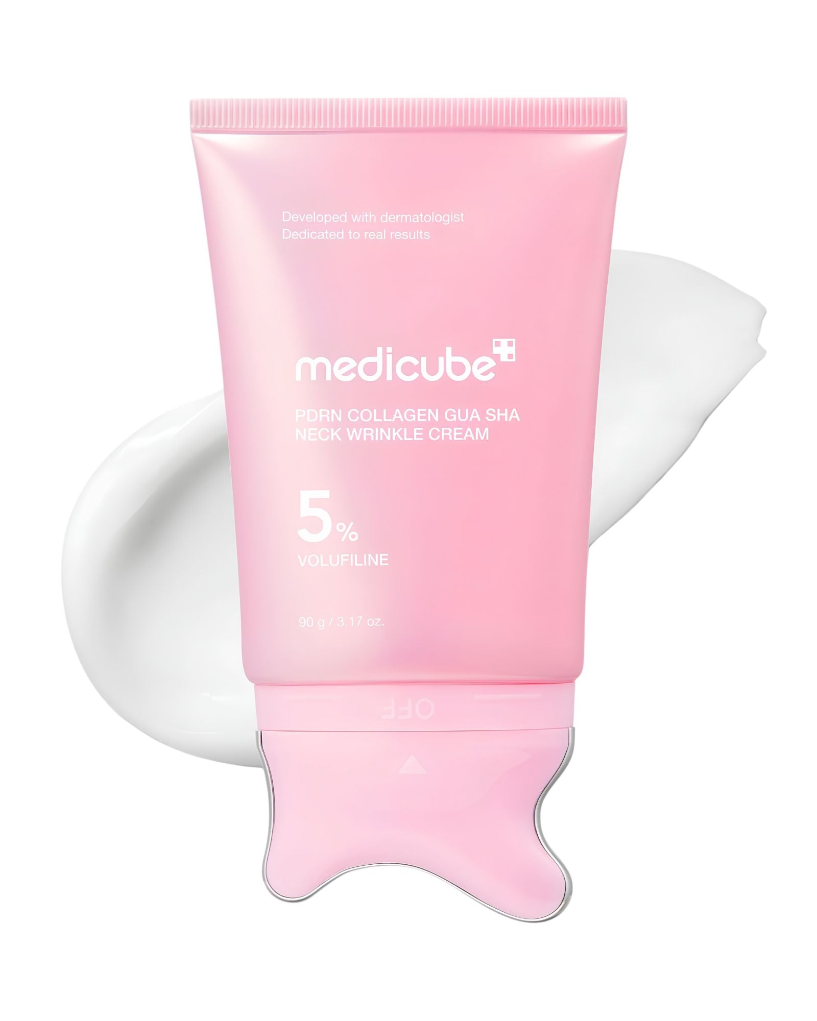 Medicube PDRN Collagen Gua Sha Neck Wrinkle Cream 90g