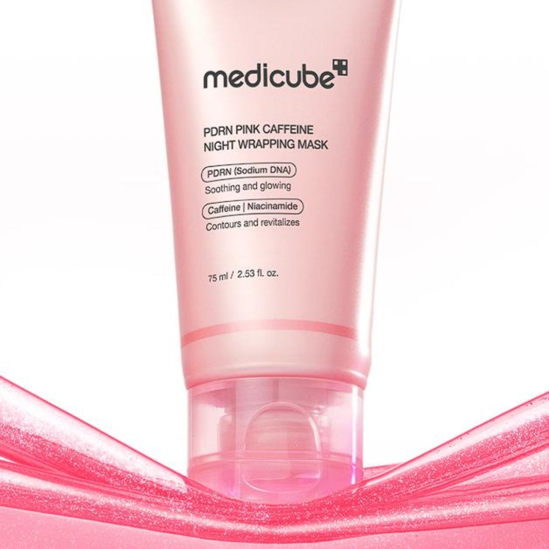 Medicube PDRN Pink Caffeine Overnight Wrapping Mask 75ml