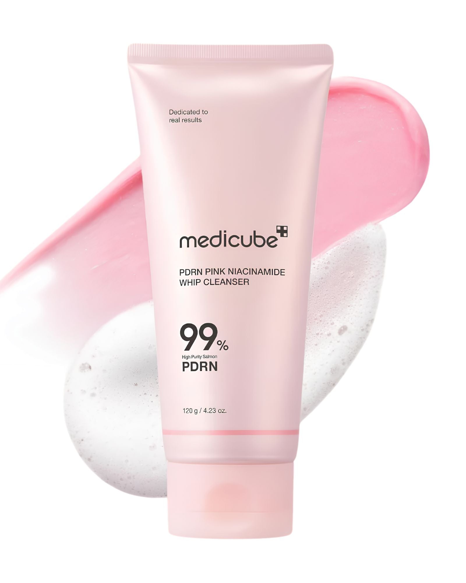 Medicube PDRN Pink Niacinamide Whip Cleanser 120g