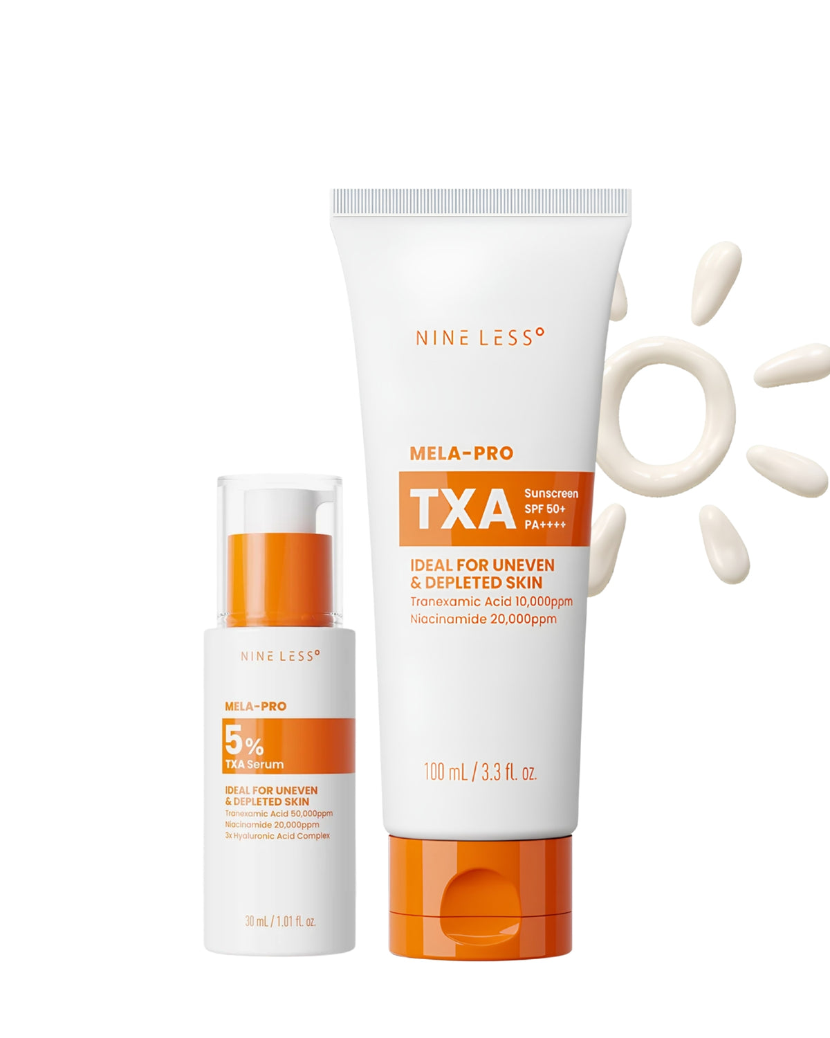 NINE LESS MELA-PRO TXA Ultimate Dark Spot Duo