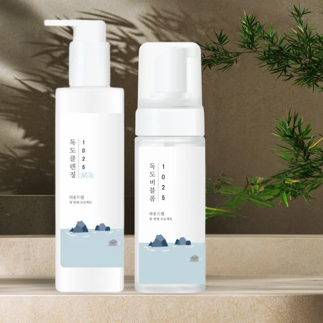 Round Lab Milk & Bubble Dual Cleansing Set