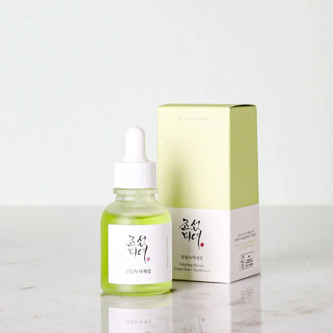 BOJ Calming Serum: Green tea + Panthenol 30ml